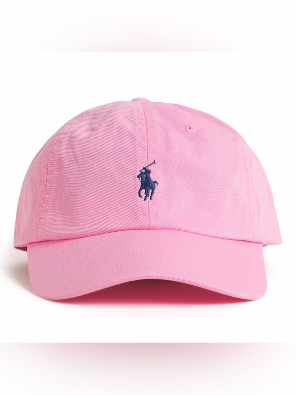 Ralph Lauren Pink Cotton Chino Ball Cap